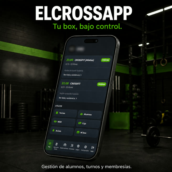 Panel del dueño en el celular